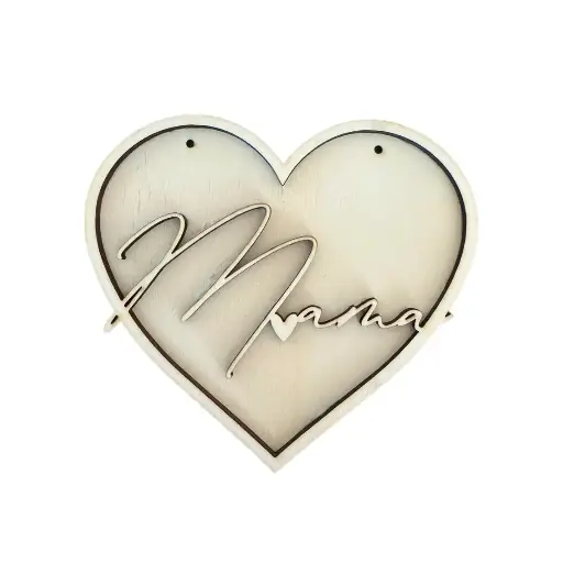 Herz "Mama"